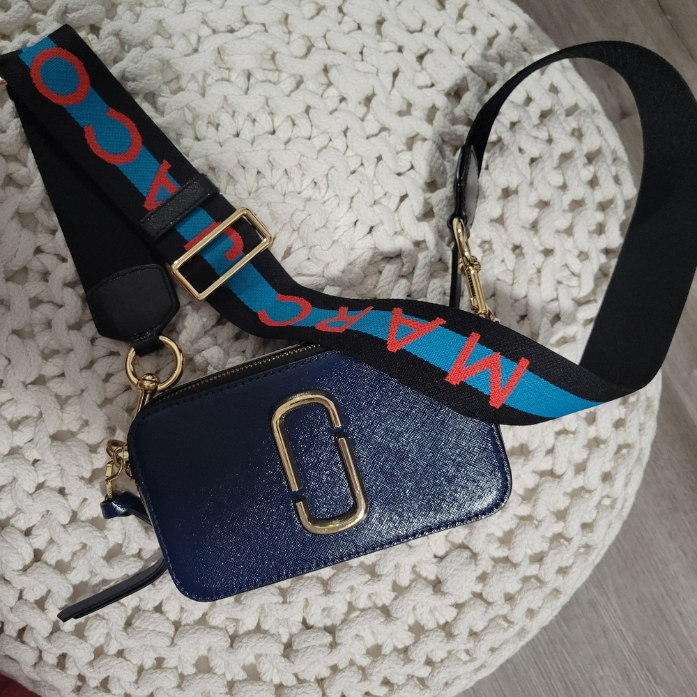 Marc Jacobs Snapshot Bag in Blue